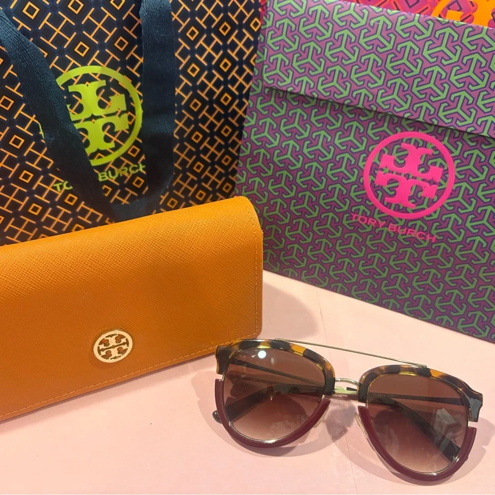 Tory Burch Brown Sunglasses Authentic